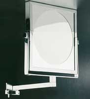 Espejo de aumento pared cuadrado